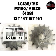 [428] LC135 R15 FZ150 Y15 Y16 MT15 FRONT SPROCKET MCS 428 SPOKET DEPAN (13T~16T)