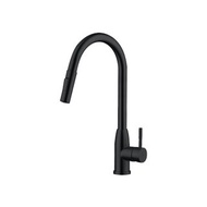 【MULTI百工居室】MIT製造MTK30STMB伸縮檯面鵝頸龍頭_不鏽鋼霧黑