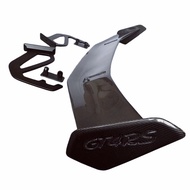 GT4RS style dry carbon fiber spoiler for Porsche 718 981 Cayman Boxster 16-23 body kit Front bumper 