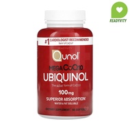Qunol Mega CoQ10 Ubiquinol 100 mg 60 Softgels