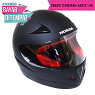 PROMO HANYA HARI INI - [Promo Best Seller] Helmet Full Face Honda CBR Hitam Kualitas Setara Helm KYT