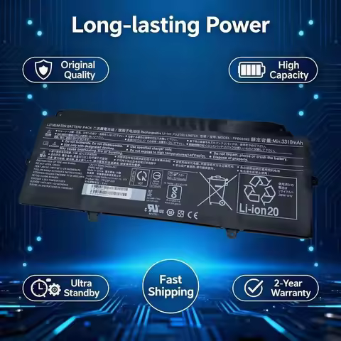 New Original FPB0340S FPB0339S FPCBP536 FPCBP535 25Wh Laptop Battery For Fujitsu LifeBook U937 U938 