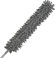 Hack, Bend, Stretch, Washable, Mop, Gray, Total Length: Approx. 25.6-54.5 inches (65-139 cm) (when i
