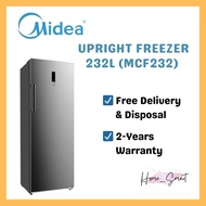 Midea 232L Upright Freezer (MCF232)