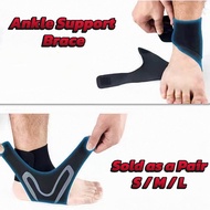 AMB Sports Compression Sports Ankle Support Brace (Sold as a Pair)
