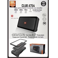 Club A754 Club Series 4-Channel Car Amplifier — 75 watts RMS x 4