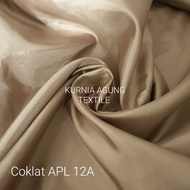Kain Polos Meteran Murah Background Warna Hitam Bahan Kain Furing Peles Kahatex Habutai Abutai Habut