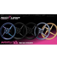 SUPERFLY RS150 1.60/185-17 4 LEG PROJECT X SPORT RIM (YEAR 2023)