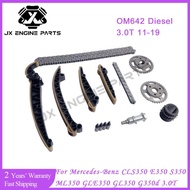 OM642 Engine Timing Chain Kit For Mercedes-Benz 3.0 CLS350 E350 S350 ML350 GLE350d GL350 GLS350 G350
