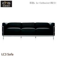 ALL初森設計師家具LC3 Sofa大樂沙發簡約現代客廳皮藝組合三人沙發