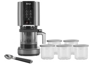 Ninja CREAMi 7 Pre-Set Programme Ice Cream & Frozen Dessert Maker With 5 Additional Dessert Tubs Wit