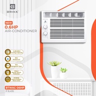 BRIKK Air Conditioner 0.6Hp Window Type