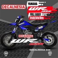 Decal WR155 Full Body Variation Decal WR Supermoto Motorcycle Sticker Accessories Yamaha WR 155 R