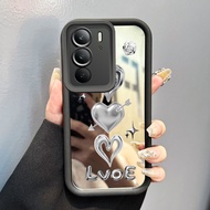 HP Phone Case For Realme C75 4G C75X 4G 14X 5G Case Butterfly Knot Pattern Phone Case Cesing Mirror 