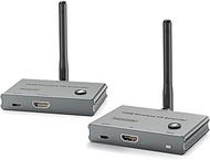 Wireless HDMI Transmitter and Receiver 4K, HDMI Extender Kit 328FT/100M, 4K@30Hz, 5.8GHz, HDMI Wirel