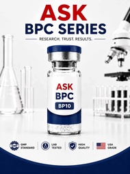 BPC 157 BP10MG Series vial water bottle with custom label