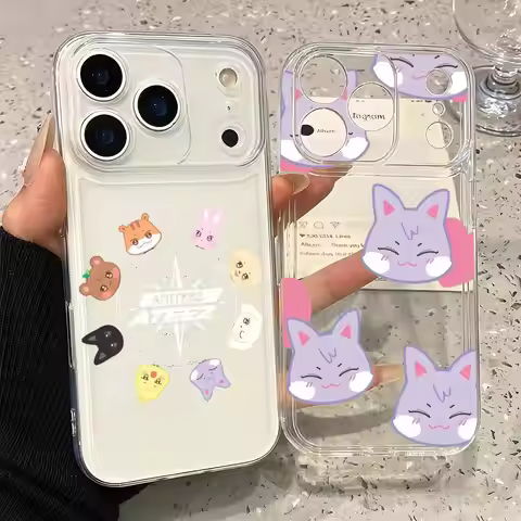 Hot J-ATEEZ Kpop Phone Case For iPhone17,16,15,14,13,12,11 Plus,Pro Max Soft Transparent Cover