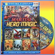 Mandarin Asian Movie Cassette Kungfu Martial Collection 8-in-1 Mixed Magichero with Indonesian Text