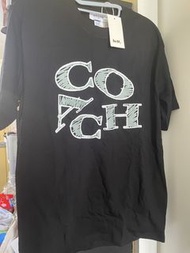 Coach 黑色/棕色 短袖T恤