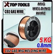 Welding Wire Solid Wire Co2 Wire MIG Wire 0.8mm 5kg ( Cooper ) 0.8mm 5kg Can Use For Every Mig Weldi