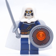 Pearbrick |instock| Taskmaster White Cape with Shield From 76018 Set | Marvel Authentic 1