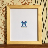 KAYU Minimalist 6R 15x20 photo frame, aesthetic wooden photo frame