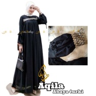 31 Promo Abaya Gamis Turkey Maxi Dress Hitam Abaya Arab Saudi Sifon