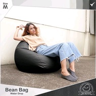 Bean Bag Factory บีนแบคทรงหยดน้ำ บีนแบคหนังจากโรงงาน พร้อมเม็ดโฟม ผลิตในประเทศ Coffee and Cream โทนน้ำตาล แทน ครีม