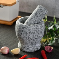 Stone Grinder Small Natural Grinder Garlic Pounder Stone Mortar Garlic Mortar Press Garlic Device Po