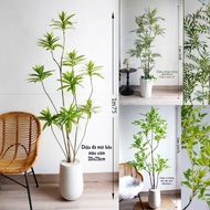 Fake Tree, Lucky Tree, Silk Bamboo Tree, Yellow Lotus Tree, Home Decoration Decoration Decoration