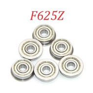 F625Z Flange Bearing 5x16x5mm – Smooth Running Mini Bearing, Abrasion Resistant