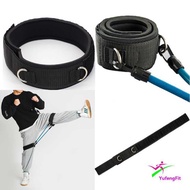1D2D3D4D Ring Elastic Rope Ankle Thigh Training Fitness Strap High Leg Taekwondo Training Strap 1pc