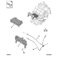 A72M-1609716580 Car Air Conditioning Panel Frame For  Citroen C4 C-Quatre C4 L Car Control Panel