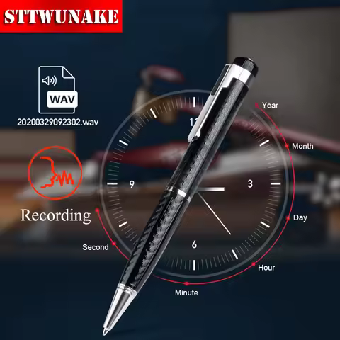 Digital Voice Recorder Pen Portable USB MP3 Playback Mini Voice Recording for Lectures Meetings Clas
