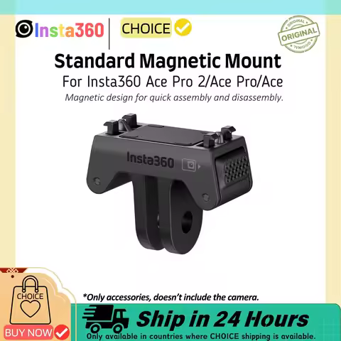 Insta360 Ace Pro 2 Standard Magnetic Mount Quick Release 2-prong Adapter For Insta 360 Ace Pro 2 Ori
