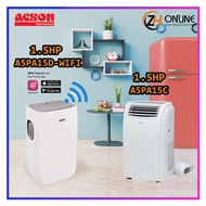 (WIFI) ACSON 1.5HP Portable Air Conditioner Moveo A5PA15E (WIFI) R410A ACSON AIRCOND ACSON WIFI PORT