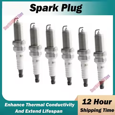 6pcs Spark Plug For NISSAN PATROL Y62 Y61 4.0L 4.8L PATHFINDER R51 ALTIMA 3.5L 350Z Z33 INFINITI FX3