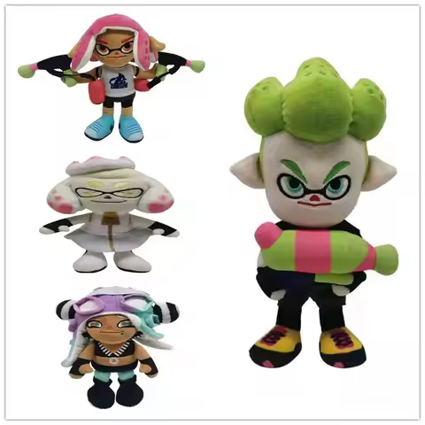 25cm New In Switch Splatoon 2 Juguetes De Peluche Anime Plushie Room Decor Aesthetic Cosas Kawaii Pl