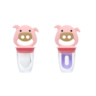 Túi Nhai Ăn Dặm Chống Hóc Silicon Kèm Gặm Nướu Và Nắp Làm Kem Marcus & Marcus Cho Bé Từ 6 Tháng