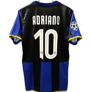 High-quality 2008/09 Inter Milan ADRIANO #10 home retro jersey