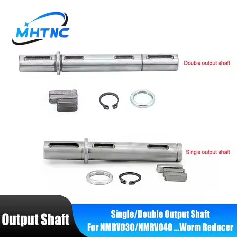 Single/Double Output Shaft for Worm Reducer NMRV030 NMRV040 NMRV050 NMRV063 NMRV075 Turbo-Worm Gearb