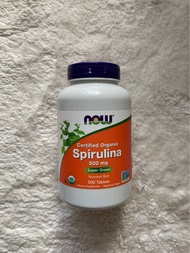 Now Organic Spirullina 500 mg 500 tablets ✨有機螺旋藻 500 毫克 500粒裝 #排毒 #抗氧化 #含豐富維他命B12