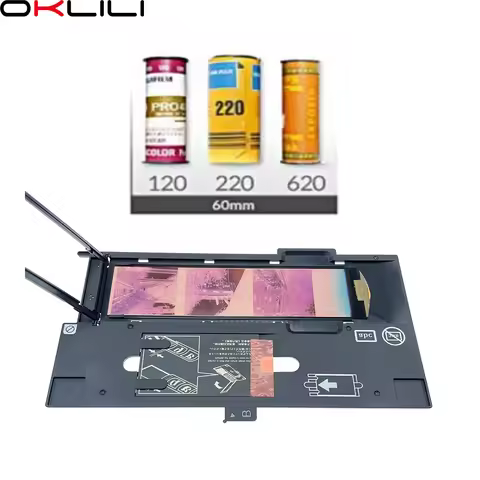 1758475-1516326 Scanner Film Holder Brownie Asp 120-220-620 60mm Slide/Negative Cover Guide Replacem