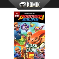 BOBOIBOY GALAXY comic season 1 animation issue 65 Boboiboy leaf powerdaun