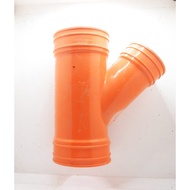 Atlanta/Neltex Pvc Wye Reducer Orange Fittings
