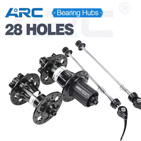 ARC MT007 Ultralight 28 Holes Disc Brake Hub MTB Aluminum Alloy Bike Bicycle Hub 4 Pawls 3 Teeth 48