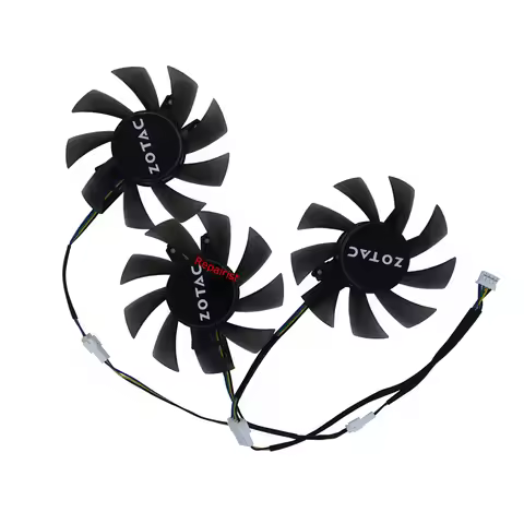 3Pcs/Set DIY Fan,T128015SU FY08015L12LPA,For ZOTAC RTX3060 12GD GE PRO,3060Ti 8G,RTX 2060-6G GTX 166