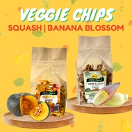 Vegetable Chips Local Snacks - Banana Blossom | Kalabasa