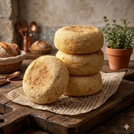 Muslim Homemade Sourdough English Muffin (4pcs)