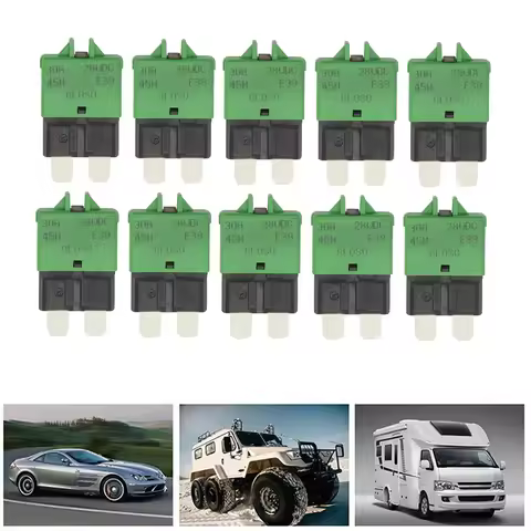 5/7.5/10/20/25/30A DC32V Manual Reset Fuse Adapter ATC Circuit Breaker Blade Fuse for Car Truck Boat